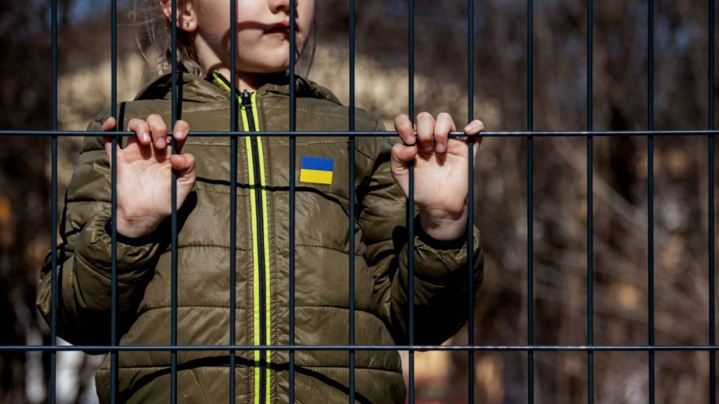 Over 16,000 children are thought to have been transferred to Russia