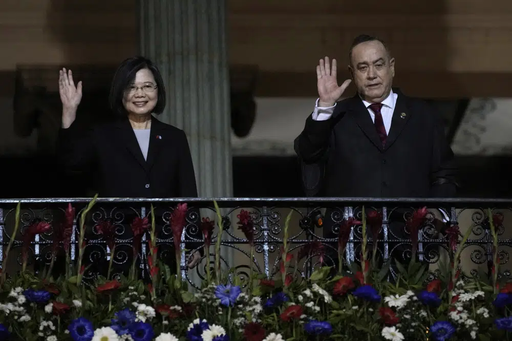 Taiwan leader in central America