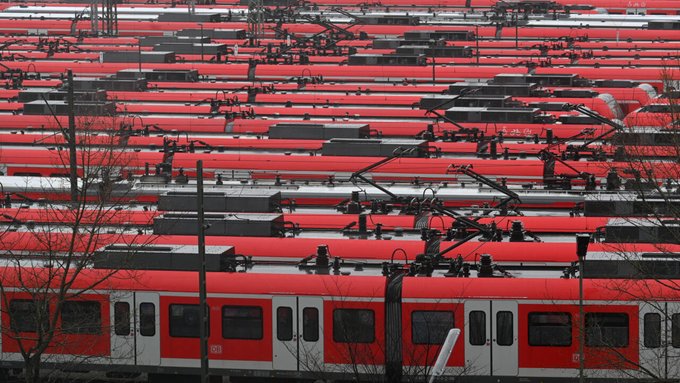 rail strike Germany