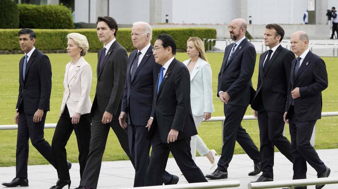 G7 leaders discuss new punishment for Russia over Ukraine