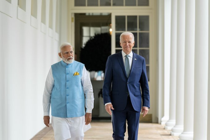 Biden and Modi Highlight Strong US-India Partnership